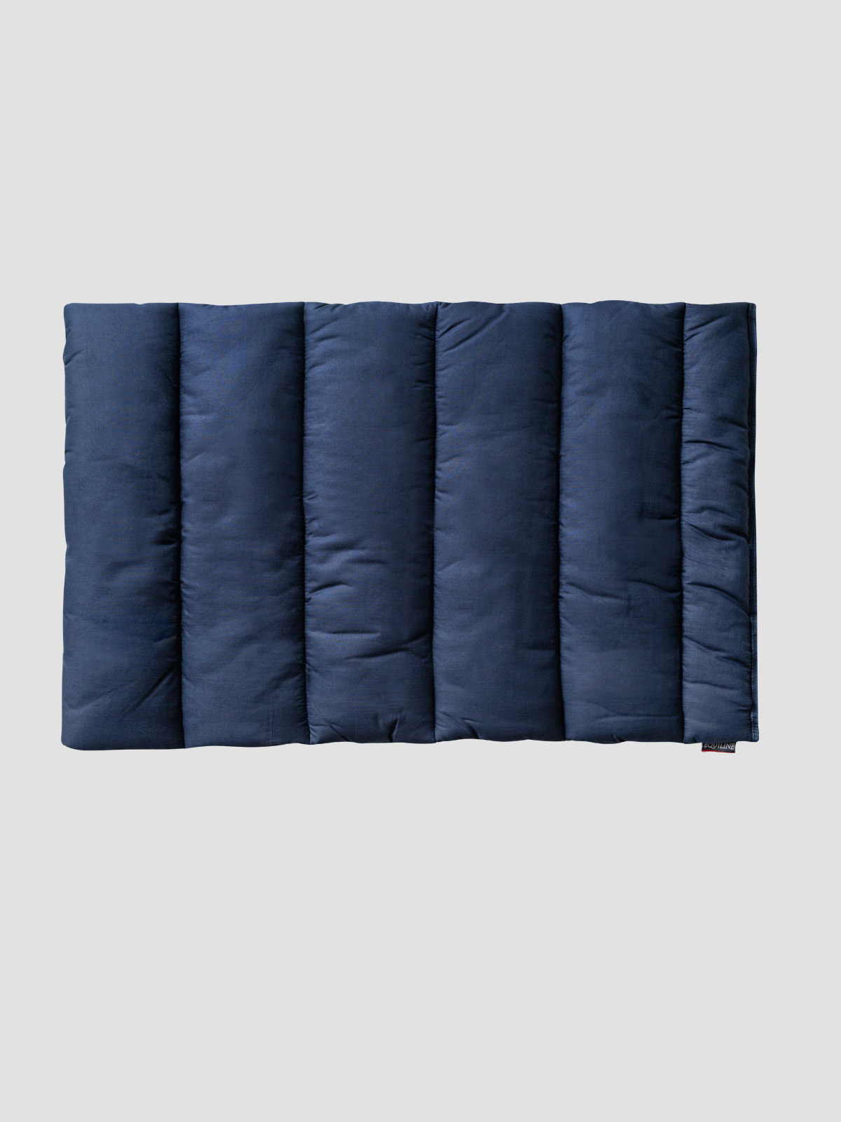 Equiline cotton quilted leg wraps in blue