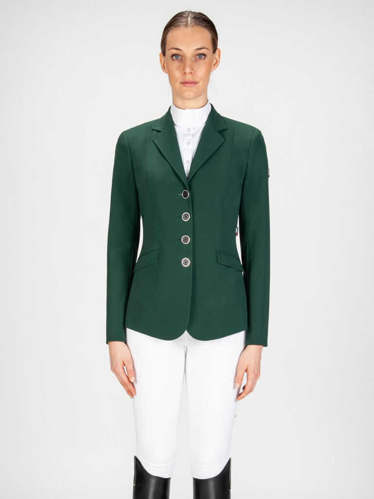 Veste de compétition Junior marine - Fille Charlotte