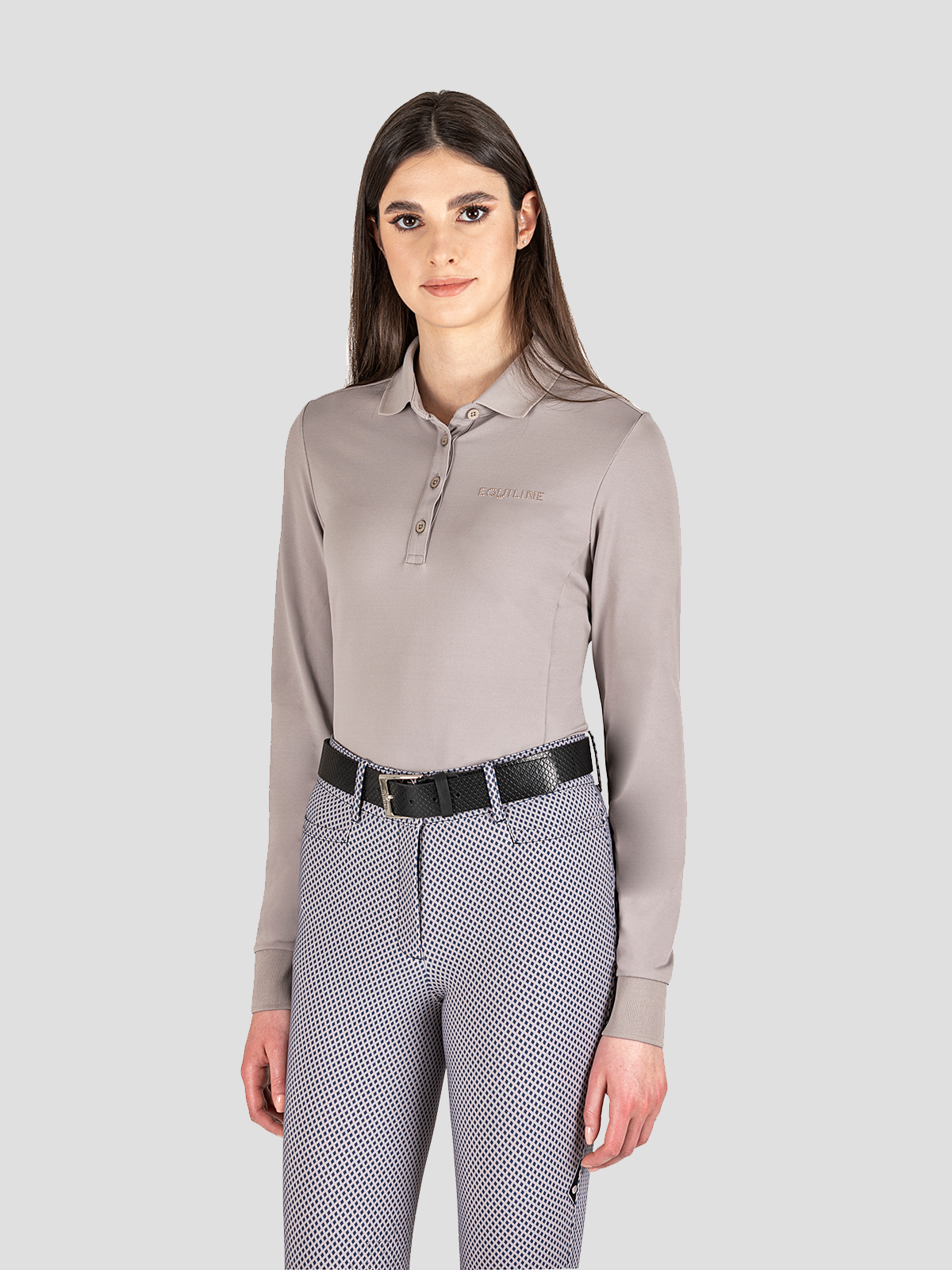 Evae Long Sleeve Women's Polo Shirt 1