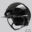 Equiline XANTO Horse riding Helmet with Swarovski Top in glossy black - Standard Visor, front left view