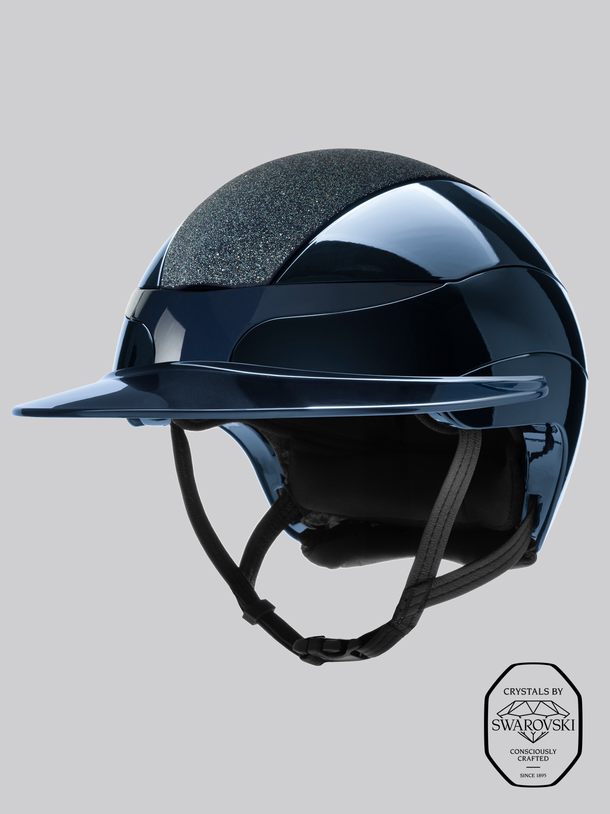 XANTO Helmet with Swarovski Top - Sun Visor