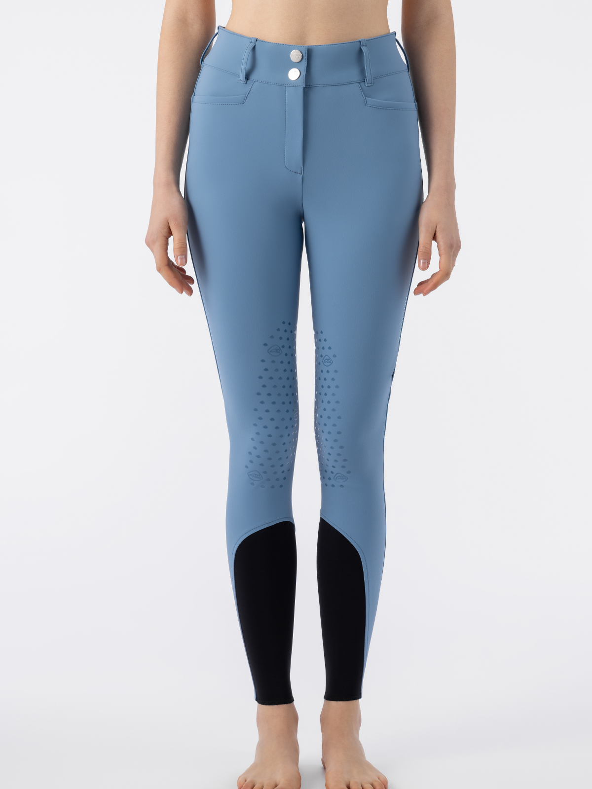 Equiline EDISONKH- Women's Knee Grip High-Waisted Breeches - front