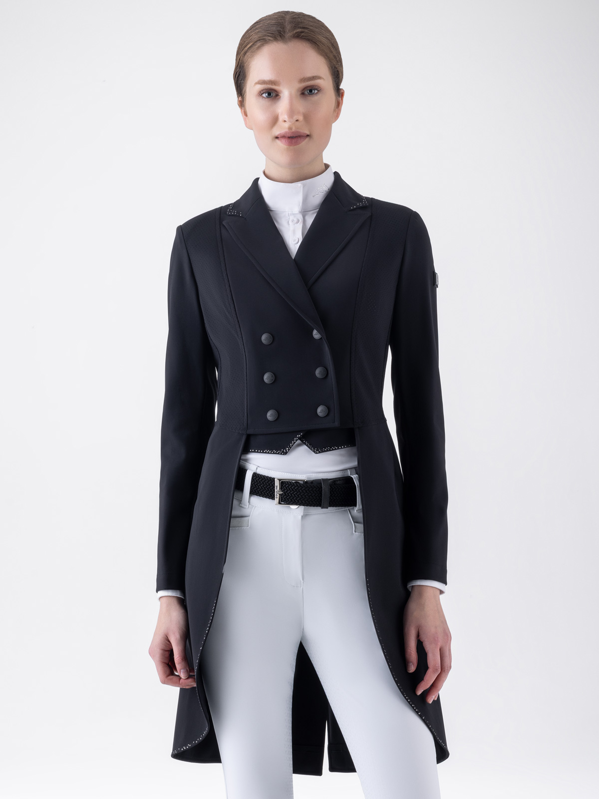 EQCAREK - Women's Tailcoat with Rhinestones