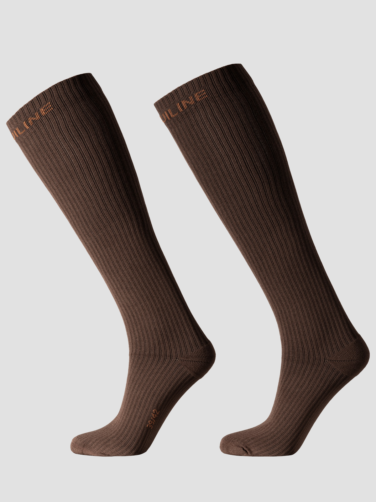 EQERTE - Socks with Ribbed Fabric